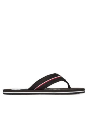 Tommy Hilfiger Japonki Corporate Hilfiger Beach FM0FM05436 Czarny