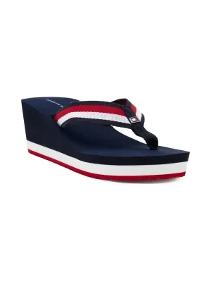 Tommy Hilfiger Japonki CORPORATE WEDGE beach