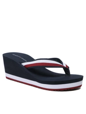 Tommy Hilfiger Japonki Essential Corp Flip Flop Wedge FW0FW07263 Kolorowy