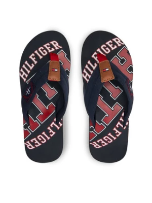 Tommy Hilfiger Japonki Essential Th Beach Sandal FM0FM01369 Granatowy