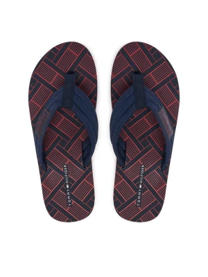 Tommy Hilfiger Japonki Flag Patch Beach FM0FM06004 Granatowy