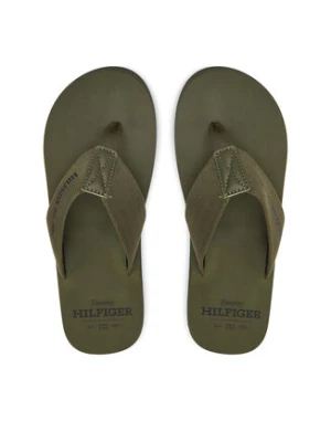 Tommy Hilfiger Japonki Hilfiger 85 Beach Sandal FM0FM05339 Zielony