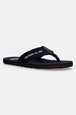 Tommy Hilfiger japonki HILFIGER 85 BEACH SANDAL męskie kolor granatowy FM0FM05339