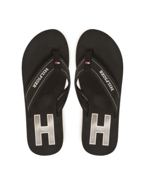 Tommy Hilfiger Japonki Hilfiger H Padded Beach Sandal FM0FM05536 Czarny