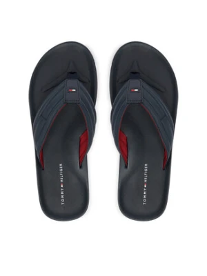 Tommy Hilfiger Japonki Hilfiger Padded Beach Sandal FM0FM05801 Granatowy