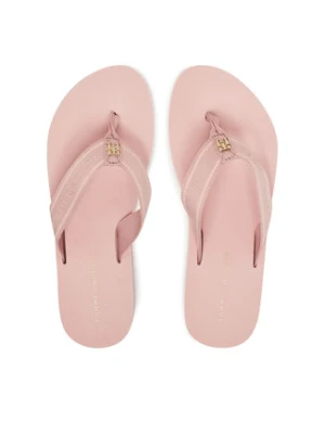 Tommy Hilfiger Japonki Hilfiger Webbing Beach Sandal FW0FW08515 Różowy