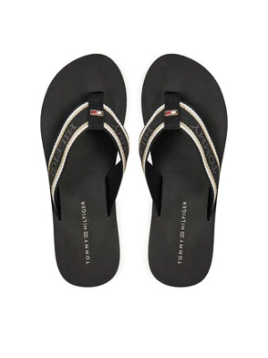 Tommy Hilfiger Japonki Im Hilfiger Beach Sandal FW0FW08015 Czarny