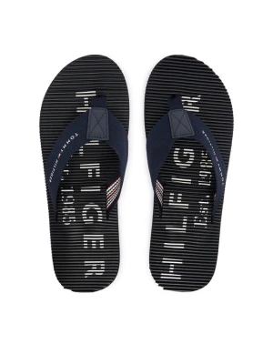 Tommy Hilfiger Japonki Massage Beach Sandal FM0FM06006 Granatowy