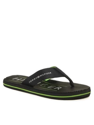 Tommy Hilfiger Japonki Massage Footbed Beach Sandal FM0FM04474 Granatowy