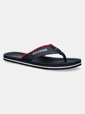 Tommy Hilfiger japonki PADDED COMFORT HILFIGER B SANDAL męskie kolor granatowy FM0FM05440