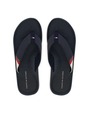 Tommy Hilfiger Japonki Padded Hilfiger Beach Sandal FM0FM06011 Granatowy