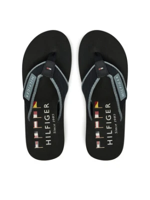 Tommy Hilfiger Japonki Patch Hilfiger Beach Sandal FM0FM05435 Czarny