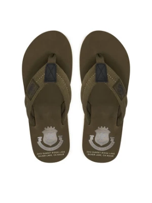 Zdjęcie produktu Tommy Hilfiger Japonki Patch Hilfiger Beach Sandal FM0FM05804 Zielony