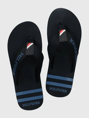 Tommy Hilfiger japonki SPORTY BEACH SANDAL męskie kolor granatowy FM0FM05020