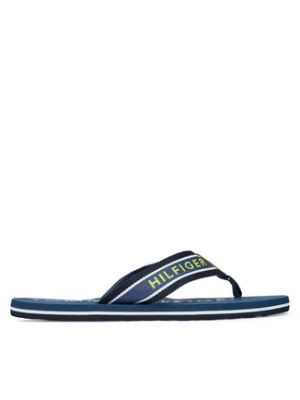 Tommy Hilfiger Japonki Sporty Hilfiger Beach Sandal FM0FM05805 Niebieski