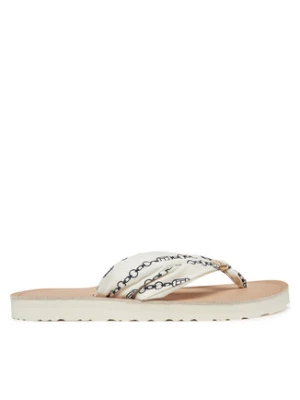 Tommy Hilfiger Japonki Th Chain Print Elevated Sandal FW0FW08519 Biały