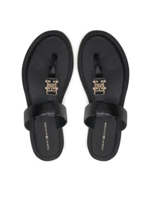 Tommy Hilfiger Japonki Th Elevated Sandal FW0FW07174 Czarny