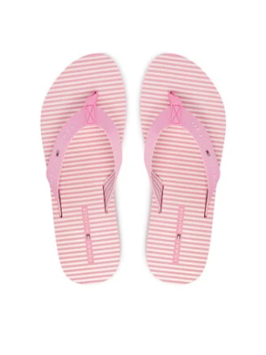 Tommy Hilfiger Japonki Th Ithaca Stripe Summer Sandal FW0FW09192 Różowy