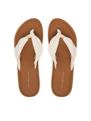 Tommy Hilfiger Japonki Th Ltr Footbed Summer Sandal FW0FW09194 Écru