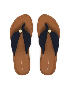 Tommy Hilfiger Japonki Th Ltr Footbed Summer Sandal FW0FW09194 Granatowy