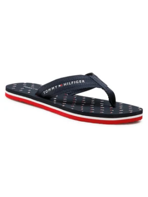 Tommy Hilfiger Japonki Th Mini Flags Beach Sandal FW0FW05663 Granatowy