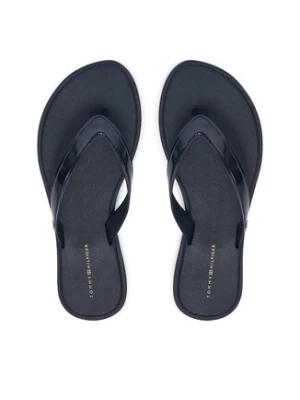 Tommy Hilfiger Japonki Th Scandi Shiny Summer Sandal FW0FW09446 Granatowy