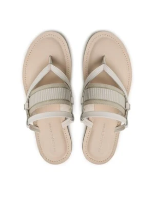 Tommy Hilfiger Japonki Th Webbing Mule Sandal FW0FW07275 Biały