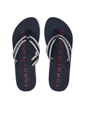 Tommy Hilfiger Japonki Th Webbing Summer Sandal FW0FW09193 Granatowy