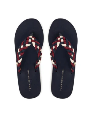 Tommy Hilfiger Japonki Th Wedge Braided Summer Sandal FW0FW09198 Kolorowy