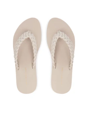 Tommy Hilfiger Japonki Th Wedge Cornrow Beach Sandal FW0FW09037 Écru