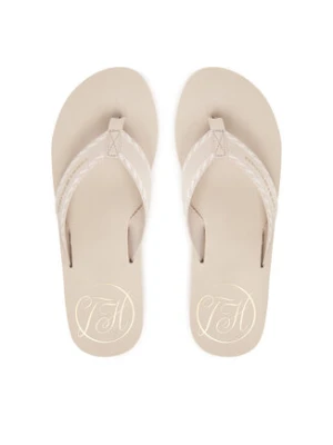 Tommy Hilfiger Japonki Webbing Beach Sandal FW0FW09038 Écru