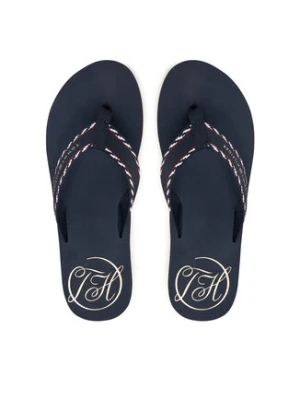 Tommy Hilfiger Japonki Webbing Beach Sandal FW0FW09038 Granatowy
