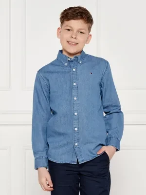 Tommy Hilfiger Jeansowa koszula | Regular Fit