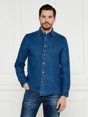Tommy Hilfiger Jeansowa koszula | Regular Fit