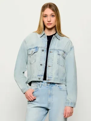 Tommy Hilfiger Jeansowa kurtka EVE | Relaxed fit