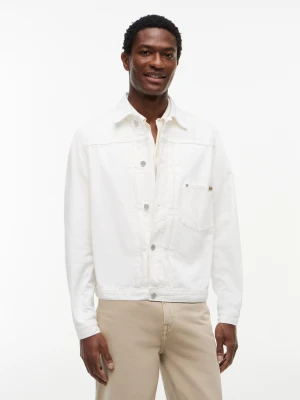 Tommy Hilfiger Jeansowa kurtka | Regular Fit biały