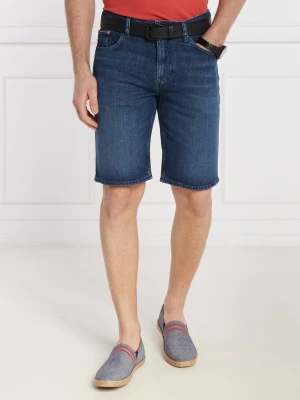 Tommy Hilfiger Jeansowe szorty BROOKLYN | Straight fit granatowy
