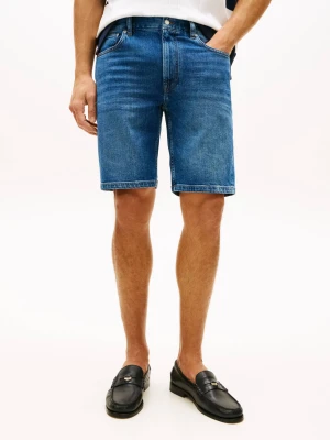 Tommy Hilfiger Jeansowe szorty Denton | Slim Fit | stretch niebieski