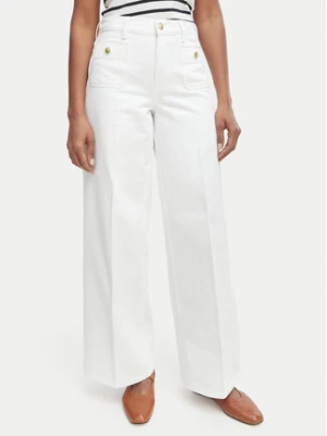 Tommy Hilfiger Jeansy 70s WW0WW48576 Biały Wide Leg