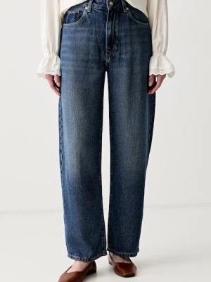 Tommy Hilfiger jeansy barrel damskie