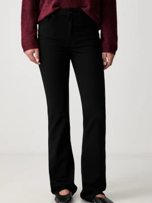 Tommy Hilfiger jeansy bootcut damskie czarny