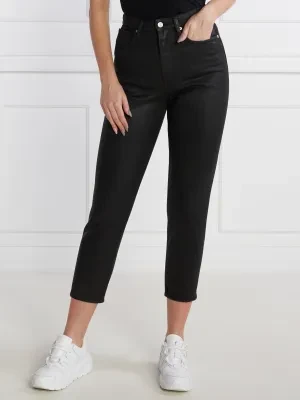 Tommy Hilfiger Jeansy CARROT HW A CTD BLK | Regular Fit