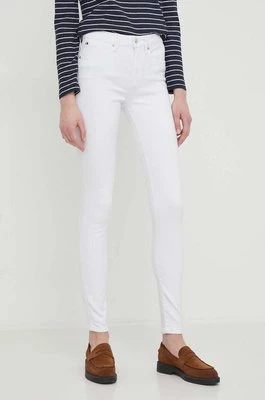 Tommy Hilfiger jeansy damskie kolor biały WW0WW41295