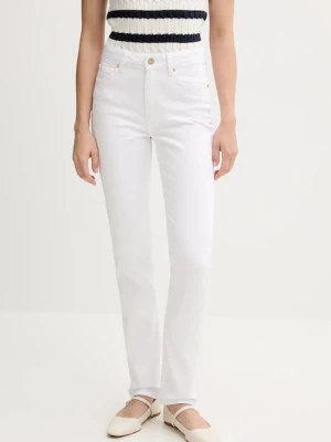 Tommy Hilfiger jeansy damskie kolor biały WW0WW45678