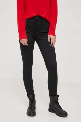 Tommy Hilfiger jeansy damskie kolor czarny WW0WW34298