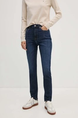 Tommy Hilfiger jeansy damskie kolor granatowy WW0WW42204