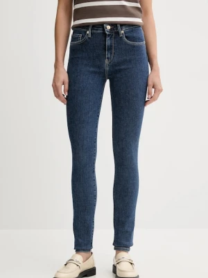 Tommy Hilfiger jeansy damskie kolor granatowy WW0WW45673