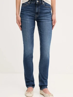 Tommy Hilfiger jeansy damskie kolor granatowy WW0WW45684