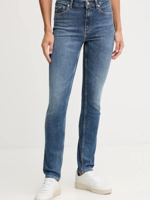 Tommy Hilfiger jeansy damskie kolor granatowy WW0WW46722