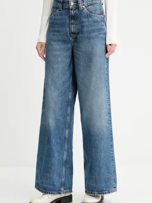 Tommy Hilfiger jeansy damskie kolor granatowy WW0WW46731